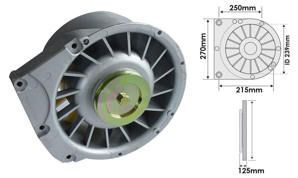 Kühlgebläse passend für Deutz-Fahr (02233420, 02133756)