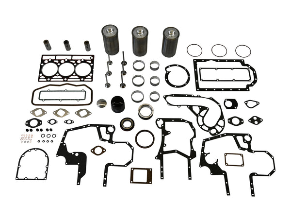 Motorreparatursatz IHC D-155 Motor – mit Kolben & Laufbuchsen von Kolbenschmidt – passend für Traktoren 353, 383, 423, 433, 440, 453, 533, 540, 3210