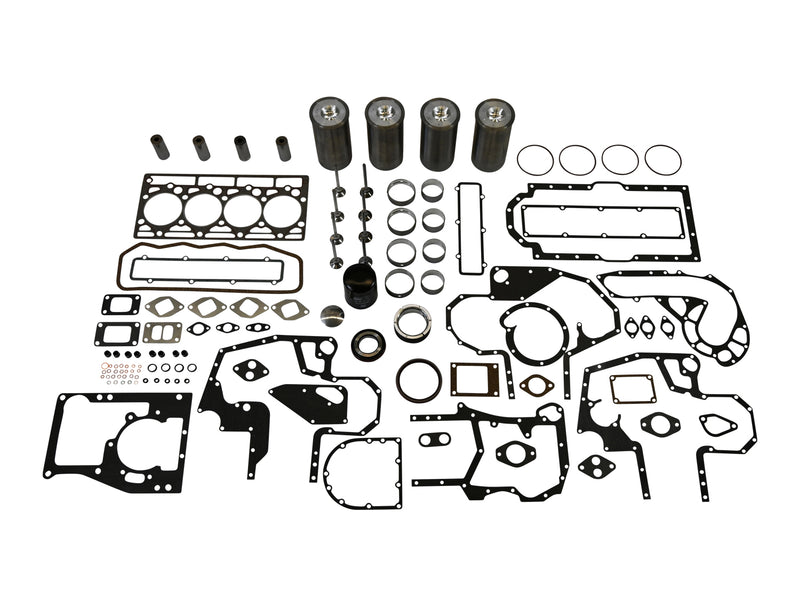 Motorreparatursatz IHC D-268 Motor – mit Kolben & Laufbuchsen von Kolbenschmidt – passend für Traktoren IHC / Case IH 844S, 844XL, 4230