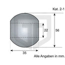 Unterlenkerkugel Kat. 2-1 - trecker-teile.de