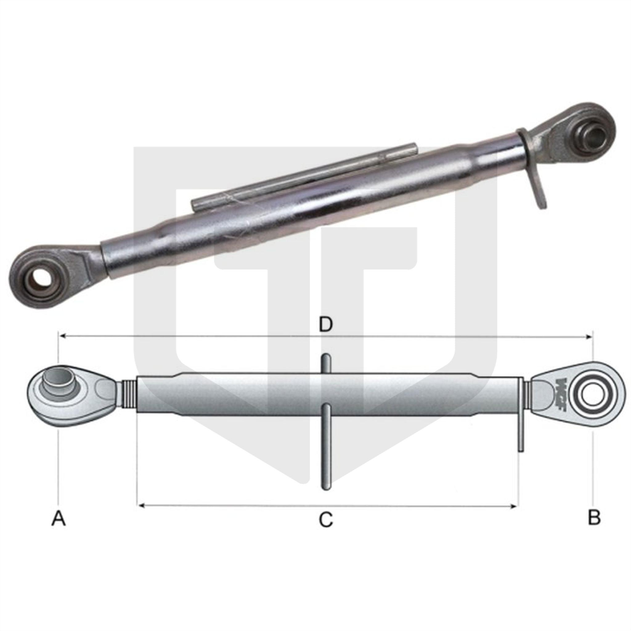 Produktbild von Oberlenker Kat 1/1 - Hülse 275 Mm - M27 X 3 Online Kaufen