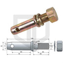 Unterlenker Gerätebolzen Kat. 1-2 100270