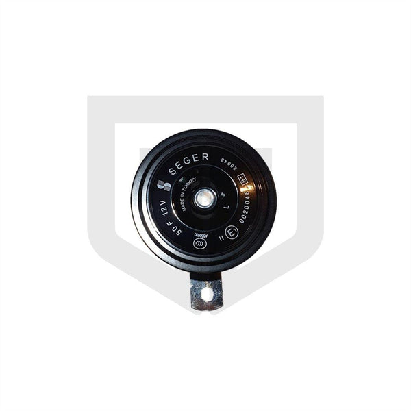 Signalhorn Hupe Horn 12V Seger passend für Case, Deutz, Fendt, John Deere, Mercedes, MF, New Holland, Renault, Steyr, Valtra - trecker-teile.de